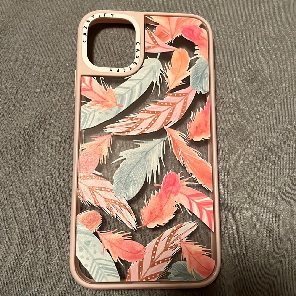 CASETiFY Clear Feather iPhone 11 Case